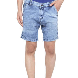 Nouveau style de shorts en jean avec design personnalisé Services OEM Shorts en jean pour hommes Shorts en jean pour hommes à bas prix - Product Image 4