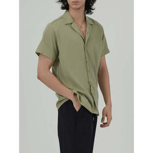 เสื้อเชิ้ต Gavino Comfort ทรงปกติ ลายดอกไม้ ผ้าป๊อปลิน 100% ผ้าฝ้าย สำหรับผู้ชาย ไซส์ 6XL พร้อมโลโก้แบบกำหนดเอง - Product Image 5