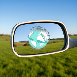 Oval <b>Car</b> <b>Mirror</b> 165x125mm for PSX/PSC - Product Image 3
