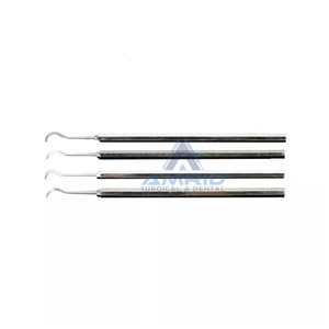 Ensemble de détartreurs dentaires antérieurs postérieurs de qualité supérieure, 5 pièces, équipement dentaire CE manuel en acier inoxydable avec matière plastique - Product Image 4