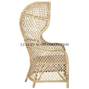 Ensemble de meubles de jardin d'extérieur en bois vintage chaise de salle à manger en rotin moderne avec un design élégant fauteuil en rotin écologique à vendre - Product Image 2