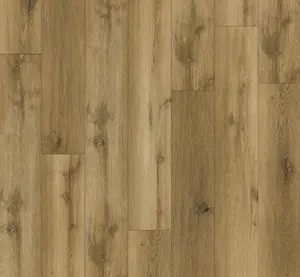 Heller goldener Holz Luxus boden SPC Interlocking Laminat Gesunder Innen boden VST Hersteller