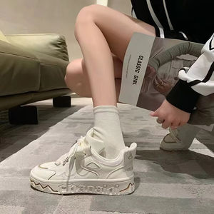 Usine femmes filles blanc chaussures de marche toile supérieure PVC semelle intermédiaire EVA semelle extérieure PU doublure avec caractéristique douce pour l'été - Product Image 5