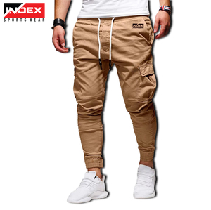 2025 OEM vente en gros pantalons cargo personnalisés pour hommes de haute qualité 100% coton léger multi-poches Baggy Parachute jambe large - Product Image 2
