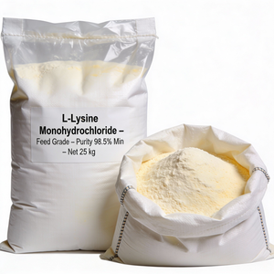 L-Lysine monohydrochlorure de qualité alimentaire, poudre d'acide aminé pour des régimes animaux équilibrés - Product Image 2