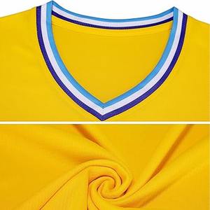 Maillots de sport personnalisés avec n'importe quel nom et numéro d'équipe, maillots de basket-ball, ensemble d'uniformes de basket-ball fabriqués au Pakistan - Product Image 3