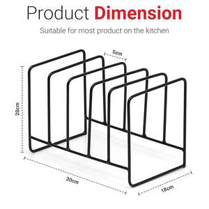 Soporte Ajustable para Platos de Hierro Más Vendido para Necesidades de Exhibición Versátiles, Compatible con Diferentes Tamaños de Platos con Diseño Estable - Product Image 2