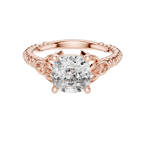 Bague en diamant CVD cultivé en laboratoire de 2,43 carats VVS-VS EF pour femmes, or 18 carats, 14 carats, 10 carats et argent 925, options moissanite et diamant - Product Image 1