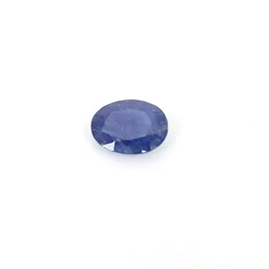 蓝宝石10x 8毫米椭圆形切割4.05英寸宽松宝石制作珠宝