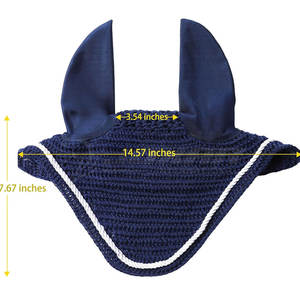 Soft Material Horse Riding Ear <b>Bonnets</b> With Noise Control Design For Calm And Focused Horse Riding Ear <b>Bonnets</b> - Product Image 6