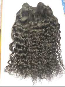 ผมต่อจากอินเดียไม่ผ่านกรรมวิธีผมมนุษย์สำหรับต่อผมมนุษย์ที่มีส่วนผสมของ100% - Product Image 6