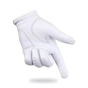 Gants de golf en cuir Cabretta personnalisables de haute qualité poignées respirantes conception couleur complète vente directe d'usine gants de sport - Product Image 2
