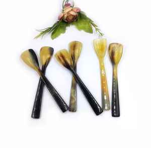 Cuchara de cuerno de búfalo natural de buena calidad para café, té, vino, cuerno, cuchara, utensilios de cocina, vajilla, cuerno - Product Image 3