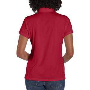 Mujer de alta calidad Casual para camisa Jersey Impresión de pantalla de seda transpirable Opción de logotipo personalizado Patrón sólido-Pedidos al por mayor - Product Image 6
