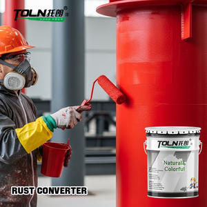 Pintura Convertidora de Óxido Metálico Antióxido para Renovación de Edificios, Revestimiento Líquido en Brocha, Fórmula Ecológica, Colores Personalizados - Product Image 1