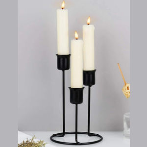 New Arrival Modern Luxury Iron Handmade Durable <b>Candle</b> Stand Creative Home Decoration Wedding <b>Pillar</b> <b>Candles</b> - Product Image 6