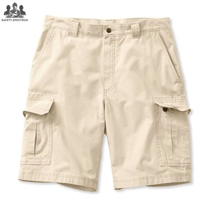 Pantalones Cortos Cargo de Estilo Urbano para Hombre |   Diseño de múltiples bolsillos 100% algodón |   Pantalón con Botones de Secado Rápido y Transpirable |   Servicio OEM - Product Image 4