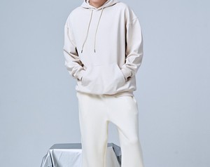 Sudadera con Capucha para Hombre de Alta Calidad Directo de Fábrica, Etiqueta Personalizada, 100% Algodón, Técnicas de Lavado Impermeables, Estampado Sólido Otoño/Invierno - Product Image 1