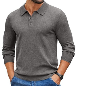 Pull-over tricoté en coton pour hommes OEM logo personnalisé Pull-over tricots en vrac vente en gros approvisionnement de l'usine par le fabricant - Product Image 5