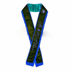 Banda Masónica Bordada a Mano, Precio Económico al por Mayor, Bandas Masónicas Personalizadas con Bordado Táctico - Product Image 3