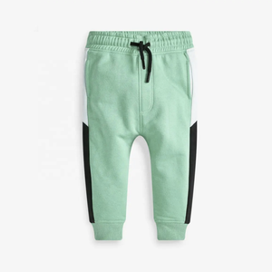 Chándal de algodón con capucha de 2 piezas de gran tamaño para niños, chándal liso con patrón de leopardo informal para niños - Product Image 5