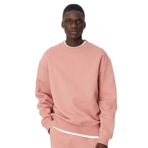 Sudadera informal de algodón puro con logotipo personalizado, chaqueta de cuello redondo DIY, jersey de moda con diseño personalizado de marca de la empresa - Product Image 2