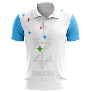 Camiseta de Golf Personalizada 2023 para Hombre, Manga Corta, Antiarrugas, Secado Rápido, Transpirable, Algodón/Fibra de Bambú, Diseño Sólido, Tejido de Punto - Product Image 6