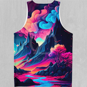 Camiseta sin Mangas Sublimada para Hombre, Venta Directa de Fábrica, Tejido de Alta Calidad, Transpirable, de Secado Rápido, Algodón/Poliéster, para Gimnasio y Ejercicio - Product Image 4