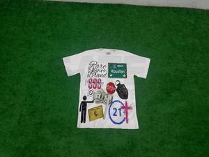 T-shirt à manches régulières en coton 100% lourd personnalisé avec logo personnalisé, col rond, pour homme et femme, impression sérigraphique, écologique - Product Image 1