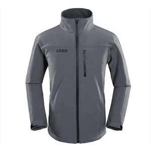 <b>Custom</b> Men's Winter <b>Denim</b> Fleece <b>Jacket</b> Vintage Eco-Friendly Waterproof Windproof Stand Collar Wholesale OEM Product - Product Image 4