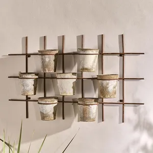 Pomo – jardinière en métal recyclé, en vrac, Vintage, Unique, moderne, fabricant en gros, acheteurs commerciaux, maison, hôtel, Restaurant - Product Image 1