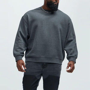 Sudadera de Forro Polar 100% Algodón para Hombre, Gruesa, Informal, Cálida, Suave, de Manga Larga para Exteriores y el Hogar - Product Image 4