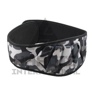 Cinturón de neopreno acolchado para levantamiento de pesas, faja de neopreno para levantamiento de pesas - Product Image 1