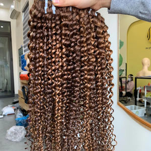32-Inch Long Deep Wave Vietnamese Human <b>Hair</b> Extensions Twist <b>Hair</b> Crochet <b>Braiding</b> With Natural Color Bulk Ocean Wave - Product Image 1