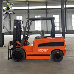 Forklift Counterbalance Listrik Ban Padat 1-3 Ton, Baterai Asam Timbal, Tinggi Angkat 3m, Garansi 1 Tahun, untuk Pusat Distribusi Supermarket - Product Image 3