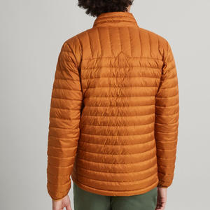 Chaqueta acolchada con cuello levantado para hombre, chaqueta cálida de invierno hinchada ligera, chaquetas de burbujas para hombre a la venta - Product Image 4