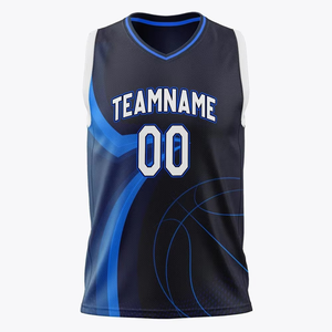 Nouveaux maillots de basket-ball de sport à sublimation, antibactériens, sans manches, unisexes, pour adultes, avec noms et numéros d'équipe, service OEM - Product Image 2