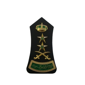 Hombreras de Uniforme Personalizadas, Bordado en Tela de Latón, con Logotipo Personalizado y Servicio OEM - Product Image 5