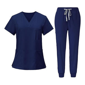 Ensembles d'uniformes de médecin à logo personnalisé à quantité minimale de commande bas | Vêtements de travail médicaux unisexes respirants à séchage rapide de qualité supérieure doux au toucher - Product Image 6