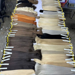Échantillon de cheveux synthétiques de haute qualité toutes les couleurs des extensions de cheveux vietnamiennes fabriquées au Vietnam - Product Image 1
