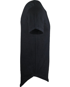 เสื้อยืดคอกลมมีหางทรงฮิปฮอปสำหรับผู้ชายผ้าคอตตอน100% ระบายอากาศ - Product Image 3