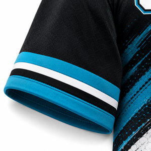 Maillot de baseball pour homme Sinewy, personnalisable avec nom et numéro, sublimé, anti-humidité, manches courtes, polyester, toutes saisons - Product Image 5