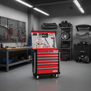 ชุดเครื่องมือ Facom 200 ชิ้น พร้อมตู้ลิ้นชักแบบมีล้อ 7 ชั้น รุ่น CM.140A และ JET.7GM3 - Product Image 3