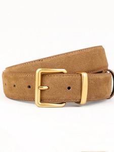 Ceinture en daim de vachette Vintage en cuir ceinture pour femmes haut de gamme sentiment jean givré ceinture en cuir pour dame 3.3CM de large - Product Image 4