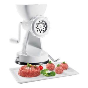 2509 Picadora y Rebanadora de Carne de Plástico Blanco - Product Image 1