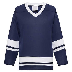 Jersey de Hockey sobre Hielo para Práctica OEM, Jersey de Hockey Personalizado con Etiqueta Privada, Tela de Poliéster Resistente para Entrenamiento - Product Image 1