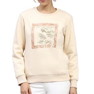 Nuevo estilo, ropa de calle cómoda, figuras de hombros caídos, transpirable, ecológico, transpirable, sudadera informal para mujer - Product Image 1