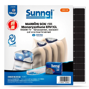 แผงโซลาร์เซลล์แบบโมโนคริสตัลไลน์ PERC ครึ่งเซลล์ Sungi Solar SNG 555 กำลังไฟ 550W-560W สำหรับ BIPV ได้รับการรับรองมาตรฐาน TUV - Product Image 2