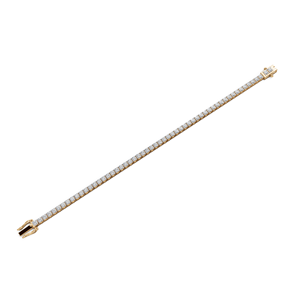 Joyería Fina Ética - Brazalete de Diamantes Cultivados en Laboratorio de 7 Pulgadas, Diseño Clásico de Diamantes Redondos en Línea, Moderno y Sostenible - Product Image 4