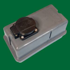 กล่องจ่ายไฟ PS-14H2 IP67 ABS แบบติดตั้งสูงสำหรับเต้ารับ SCHUKO หนึ่งช่อง - Product Image 1